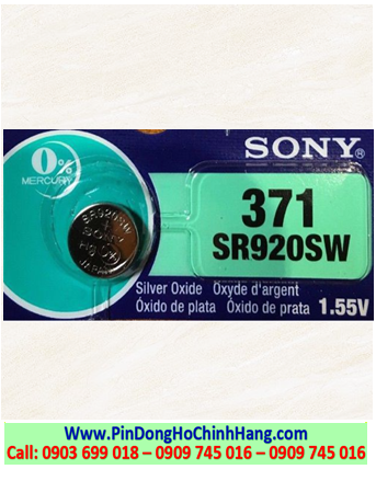 Sony SR920SW, Sony 371